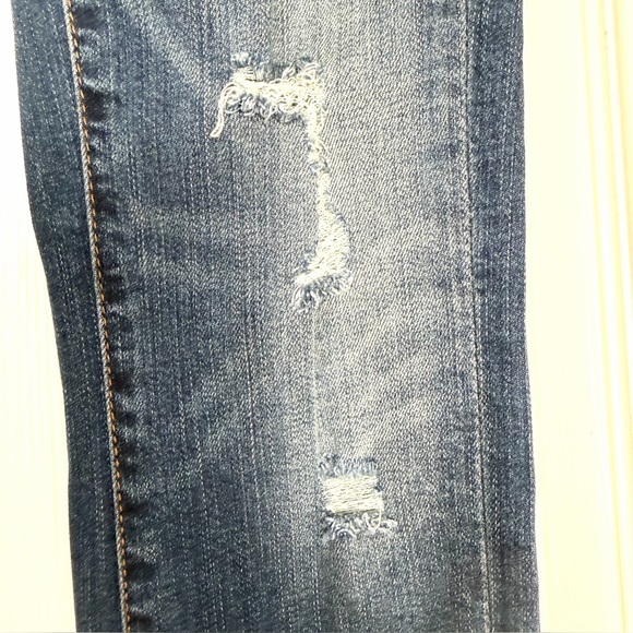 Blank NYC Distressed Blue Women's Skinny Jeans Size 25 - Picture 6 of 13
